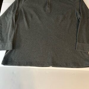 The Foundry Supply Co. Charcoal Henley Shirt XXL‎
